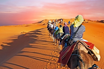 merzouga-camel trekking